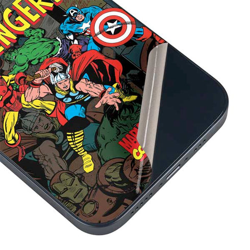 Marvel Classic Comics Avengers Assemble iPhone 13 Skin